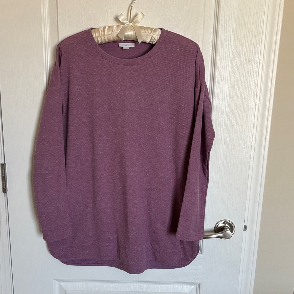 J. Jill Purple Tunic Top